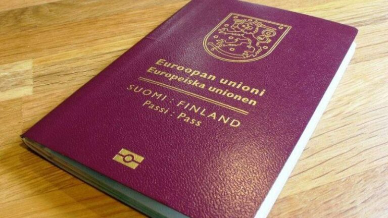 World S Strongest Passports List 2022 India Ranks 87th Here Are The   Finland Passport 768x432 