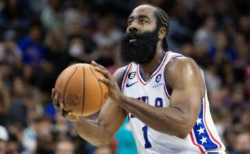 American basketball player James Harden