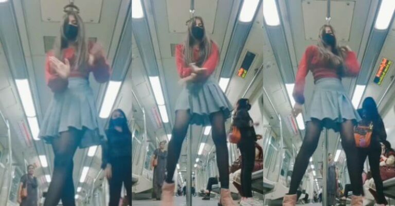 Viral Video Who Is Dancing Girl In Delhi Metro On Katil Hasina Punjabi Song Check Out Her 6678