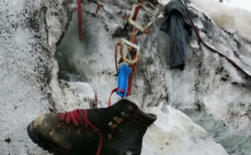 German Mountain Climber's Body