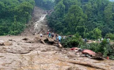 Himachal Cloudburst Landslide