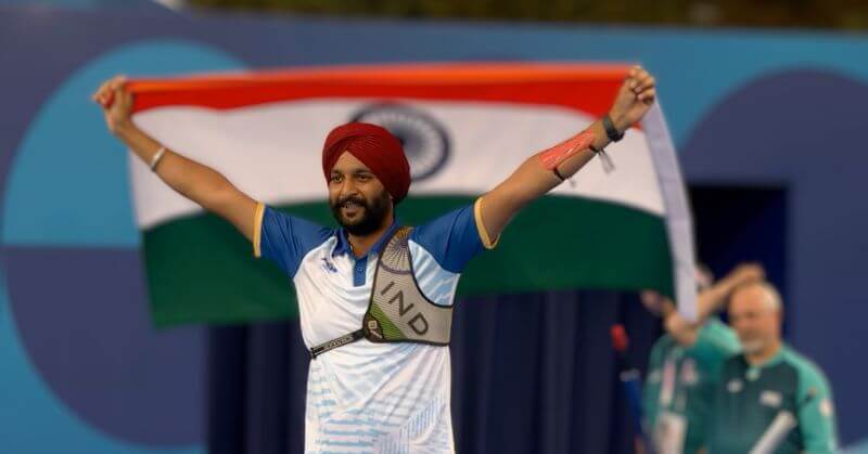 Harvinder Singh Gold Medal Paris Paralympics