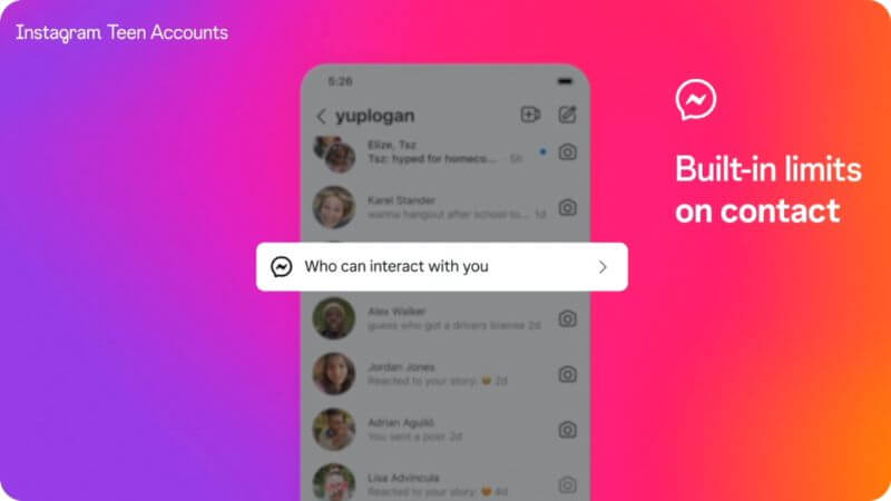 Instagram Teen Accounts Features