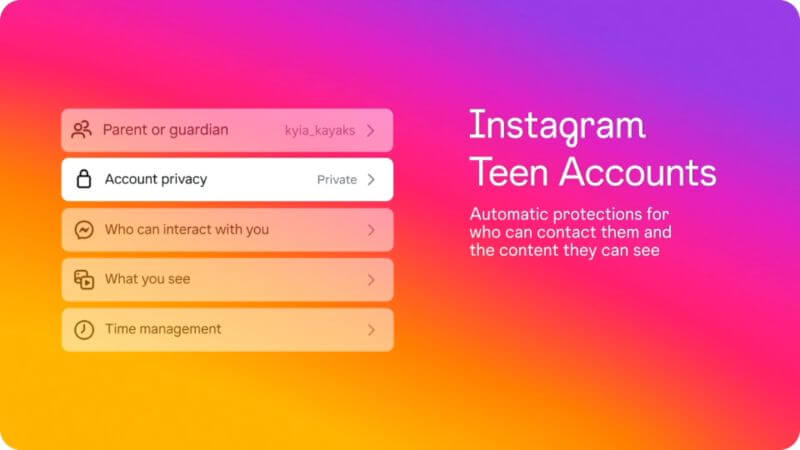 Instagram Teenager Accounts Privacy