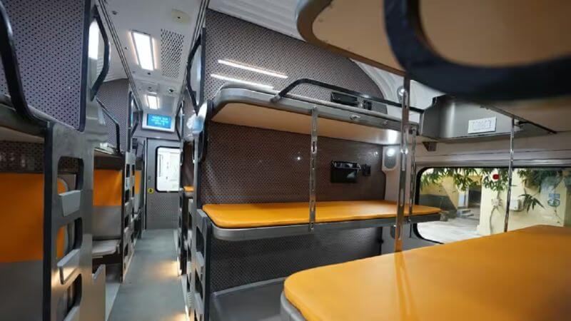 Vande Bharat Sleeper Interior