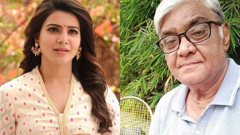 Samantha Ruth Prabhu's Father Dies