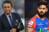 Sunil Gavaskar Rishabh Pant