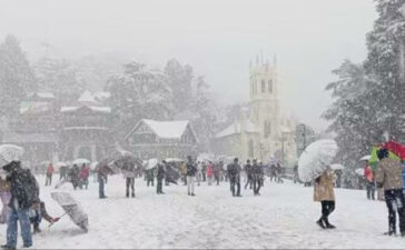 Shimla First Snowfall December