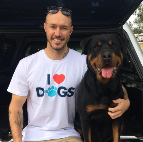 Ryan Anderson From Australia, 'The World’s Biggest Dog Lover'
