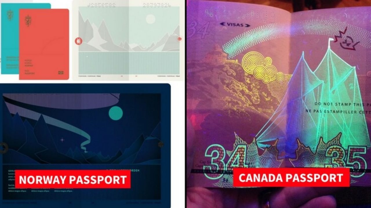 norwegian passport redesign