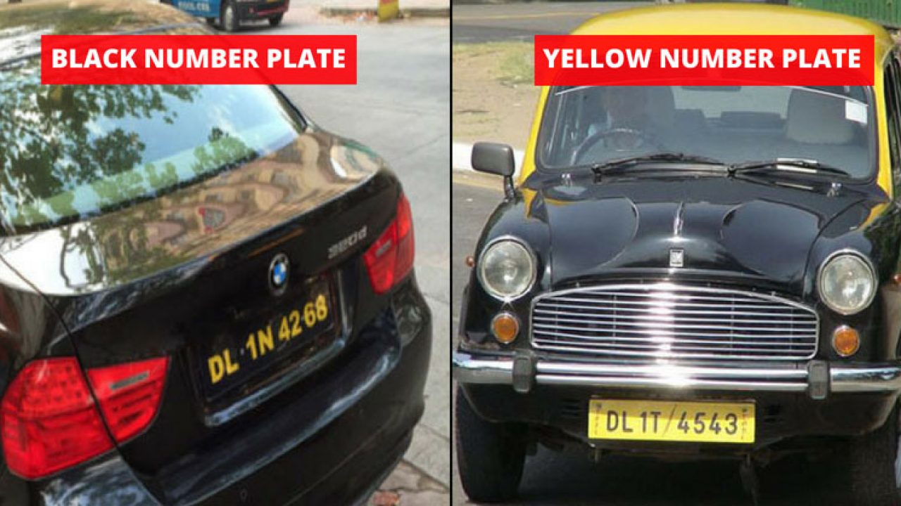 Check Out The Reason Behind The Different Colored Number Plates On