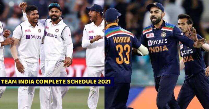 Team India Will Set A Record For Most International Matches In 2021 